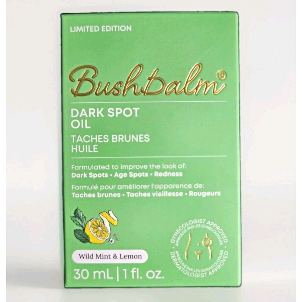 Bushbalm Dark Spot Oil Limited Edition Wild Mint & Lemon 30 ml / 1 fl oz